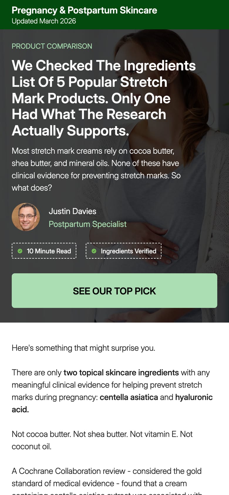landing page capture