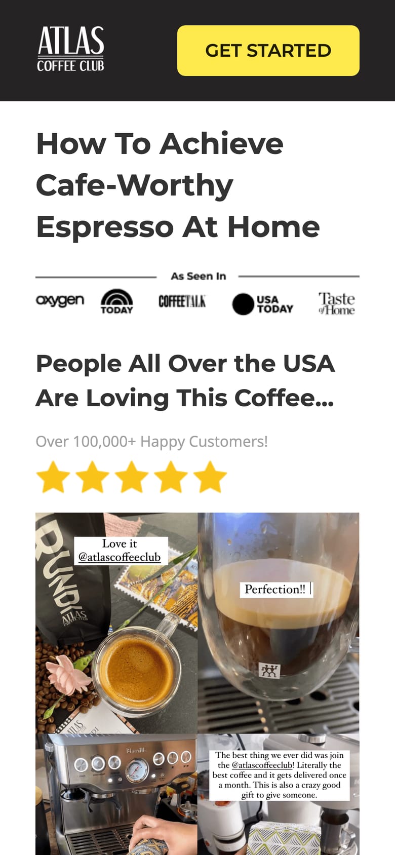 landing page capture