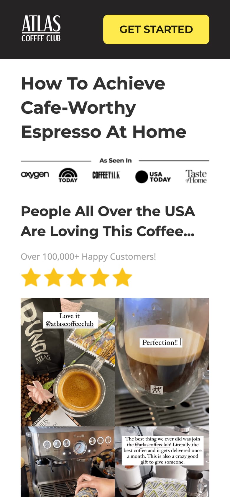 landing page capture