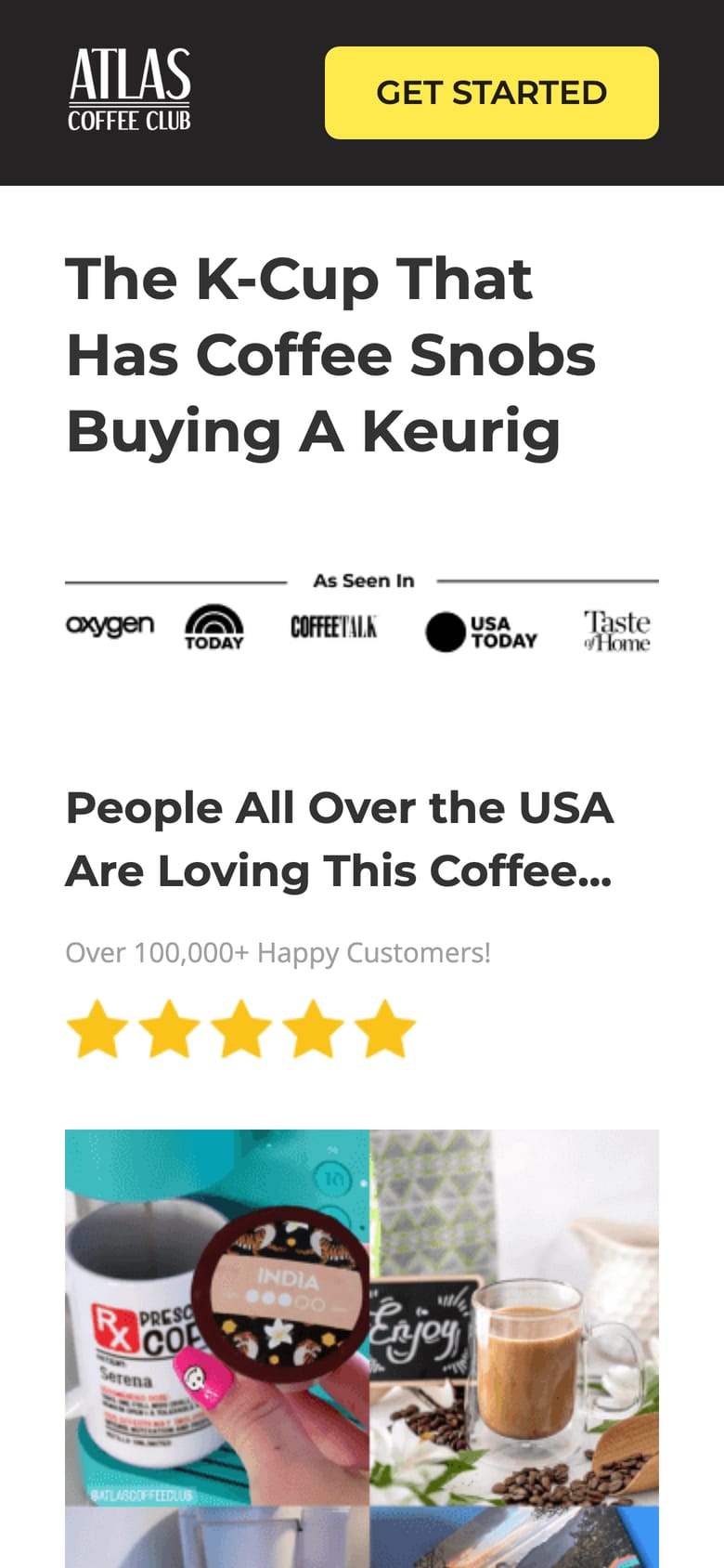 landing page capture