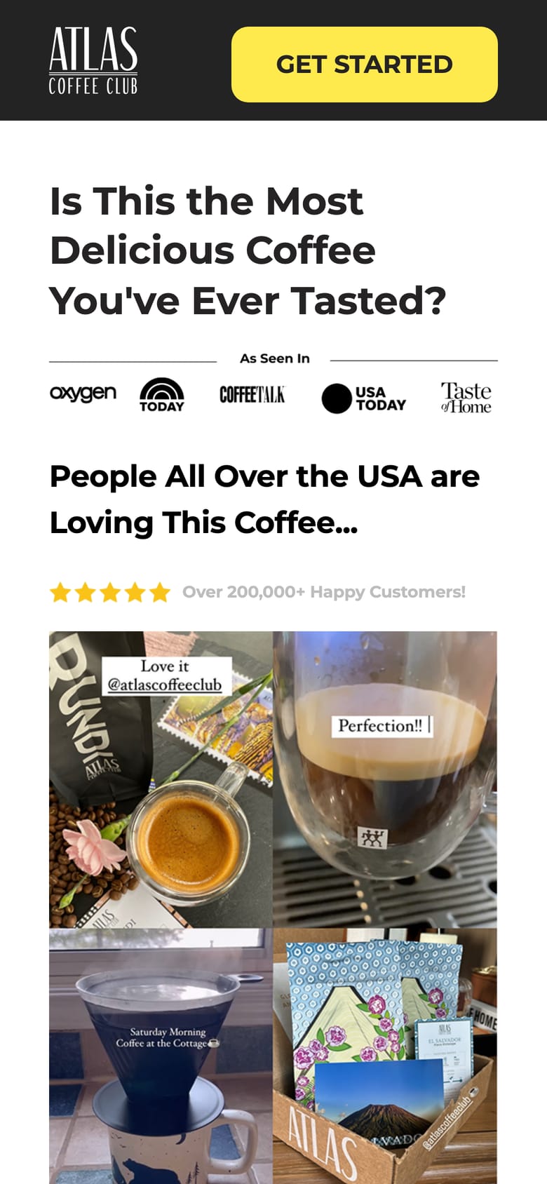 landing page capture