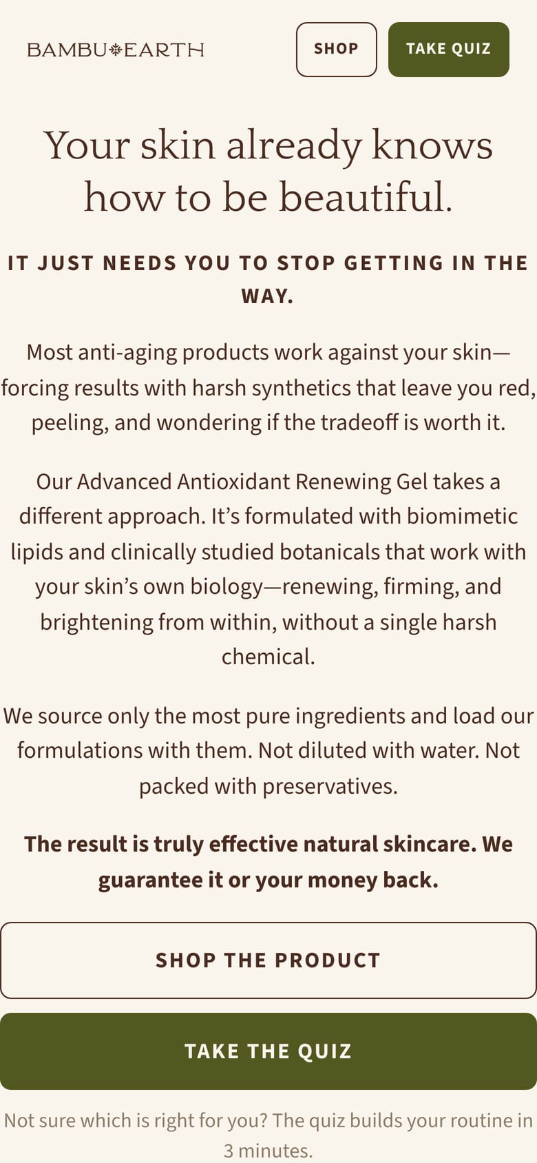 landing page capture