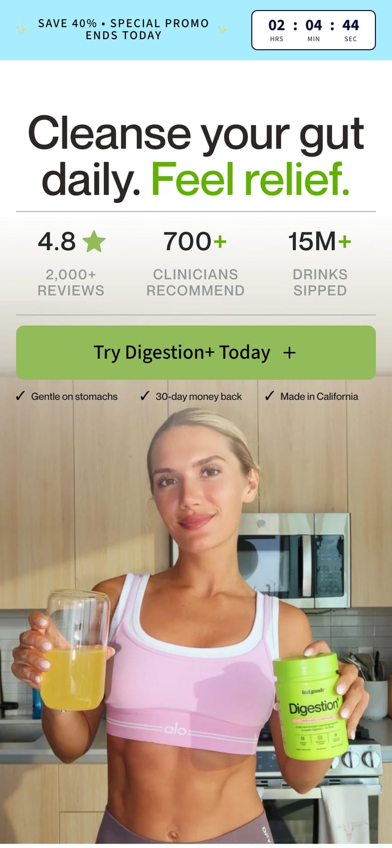 landing page capture