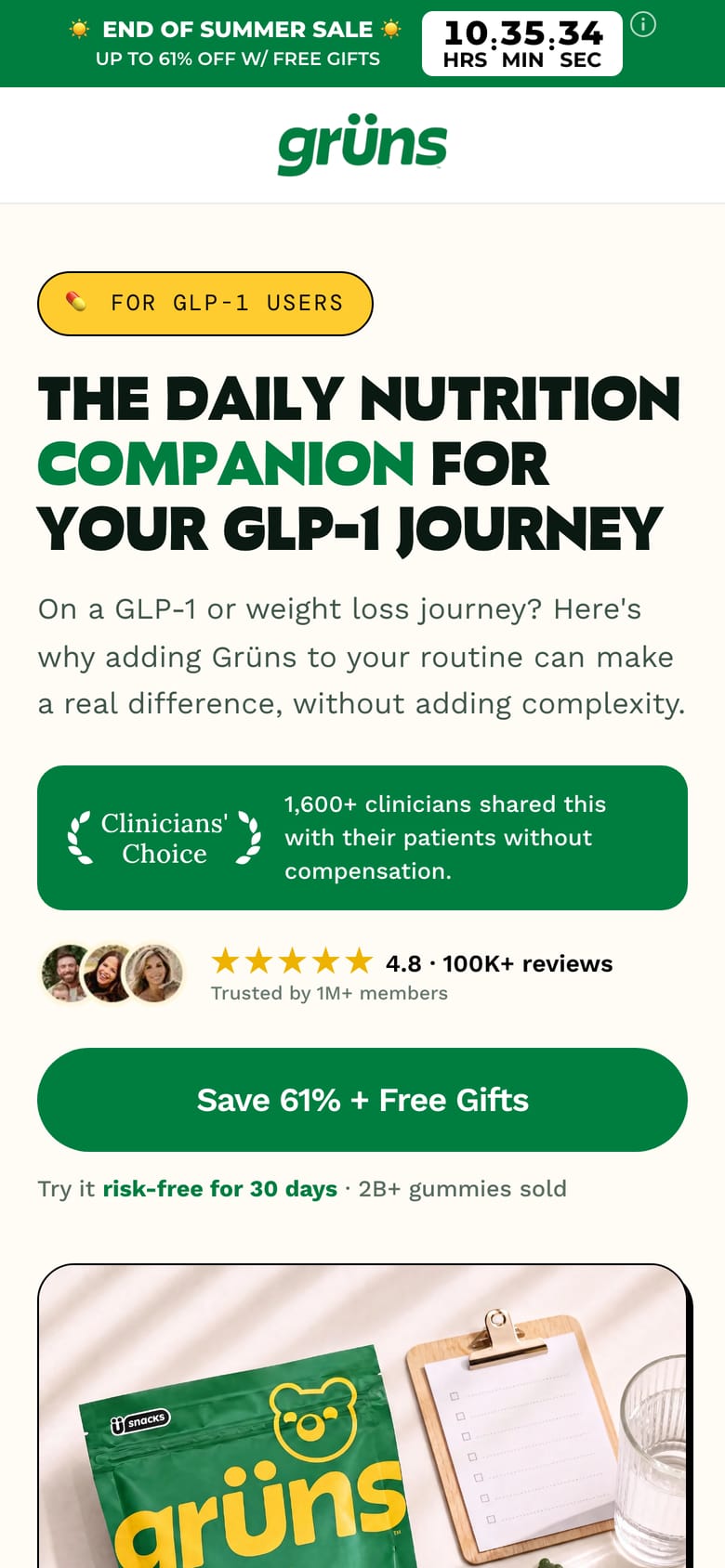 landing page capture