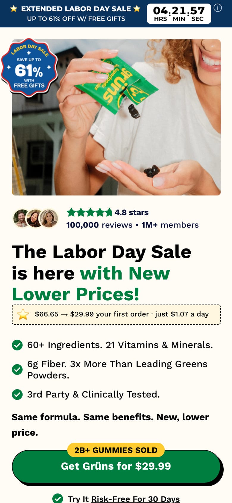 landing page capture