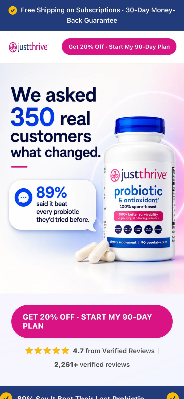 landing page capture