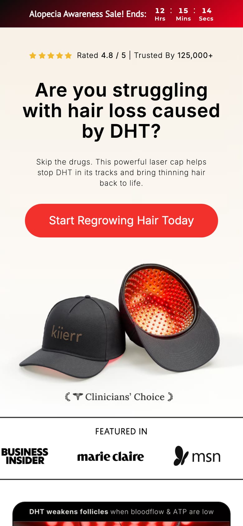 landing page capture