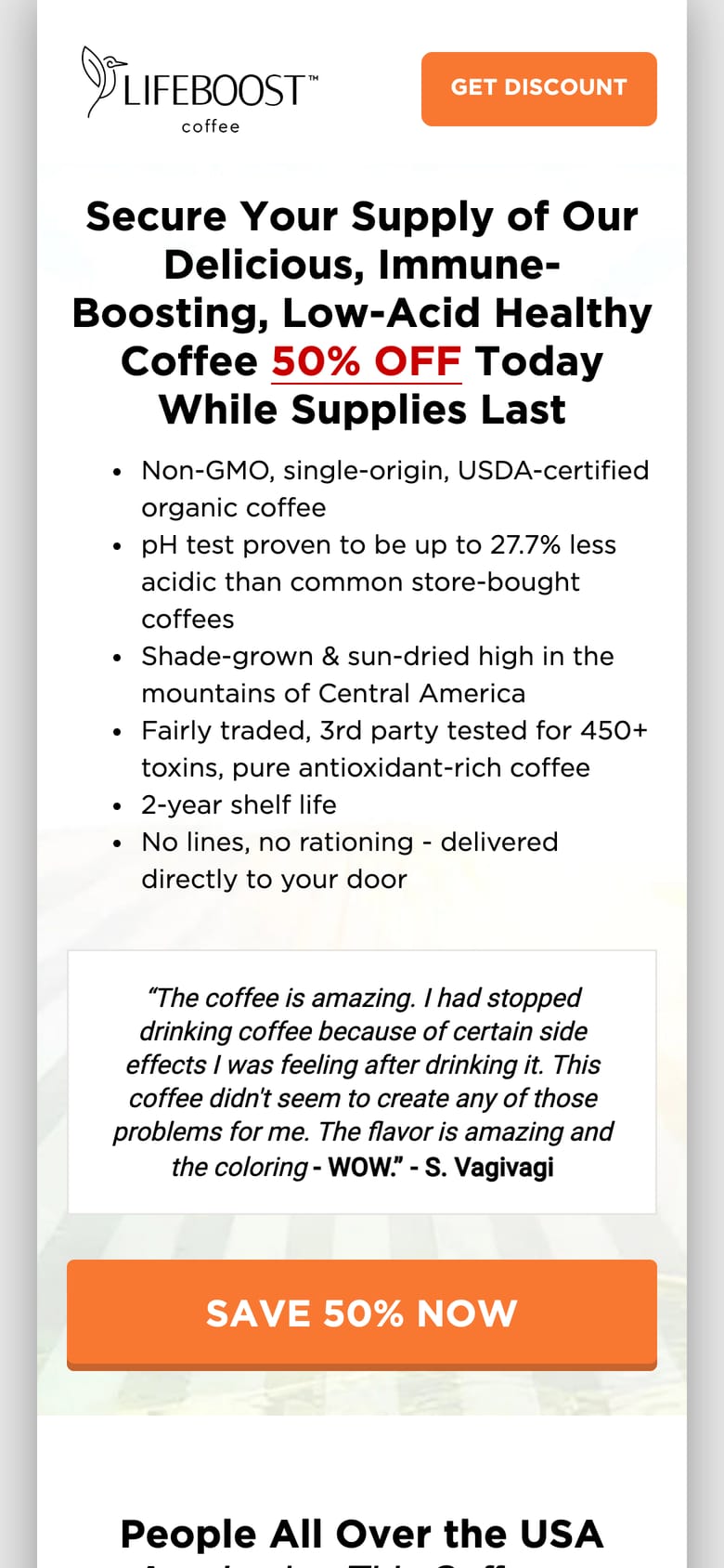 landing page capture