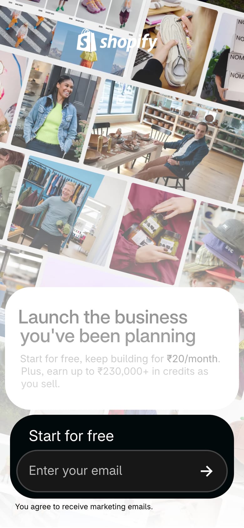 landing page capture