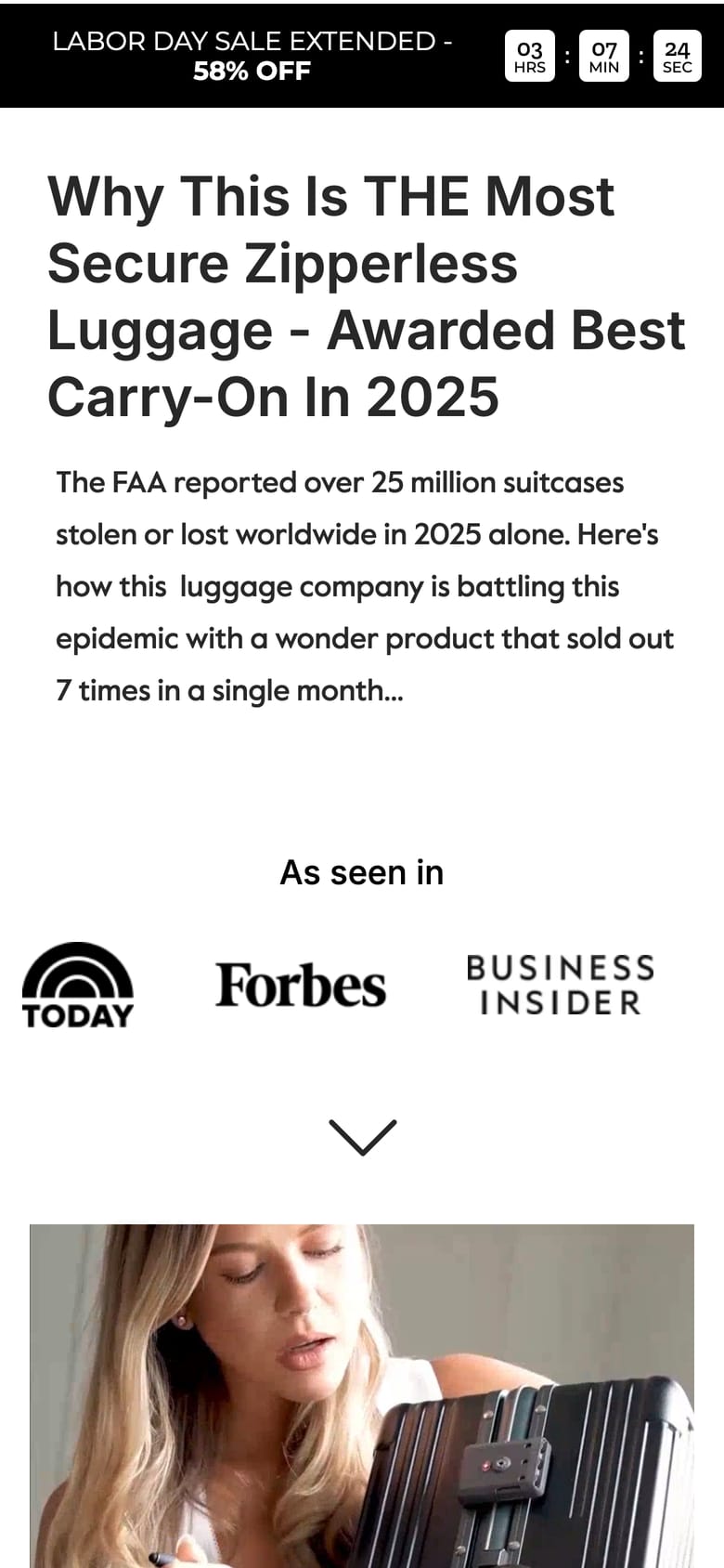 landing page capture