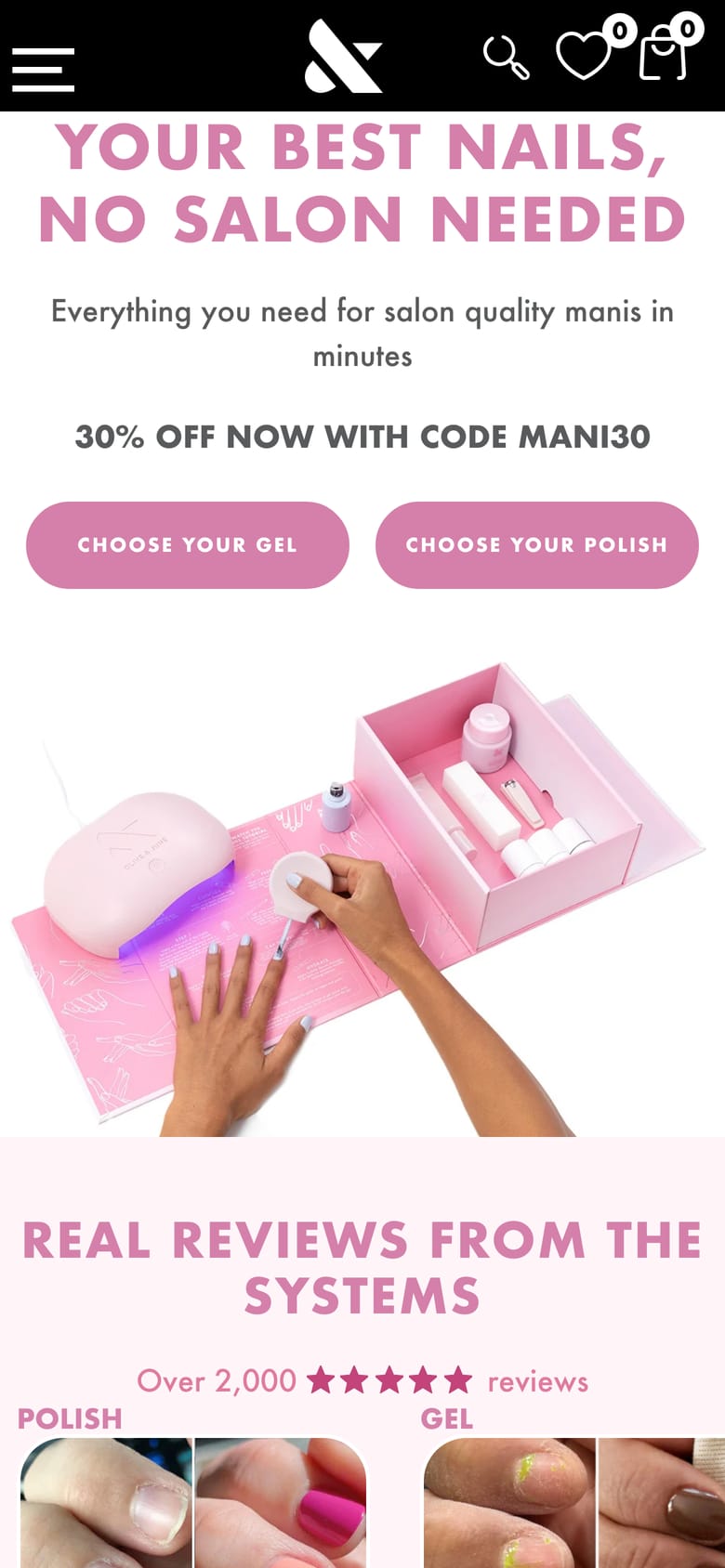 landing page capture