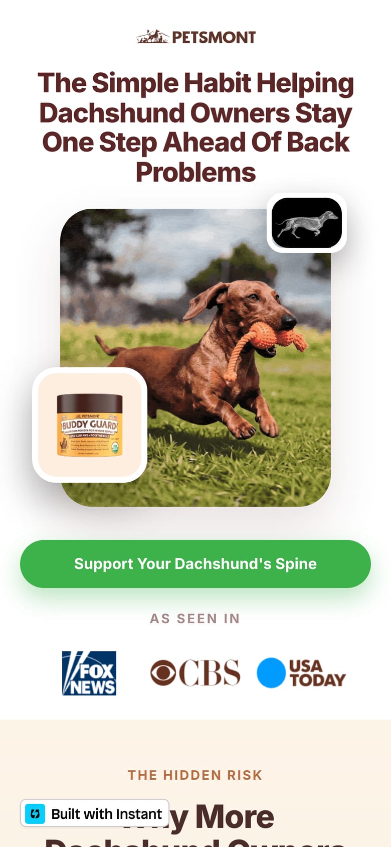 landing page capture