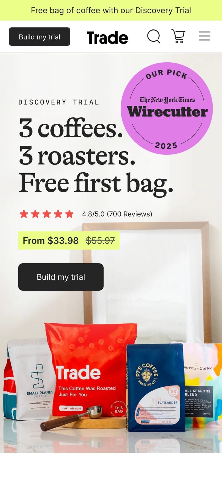 landing page capture