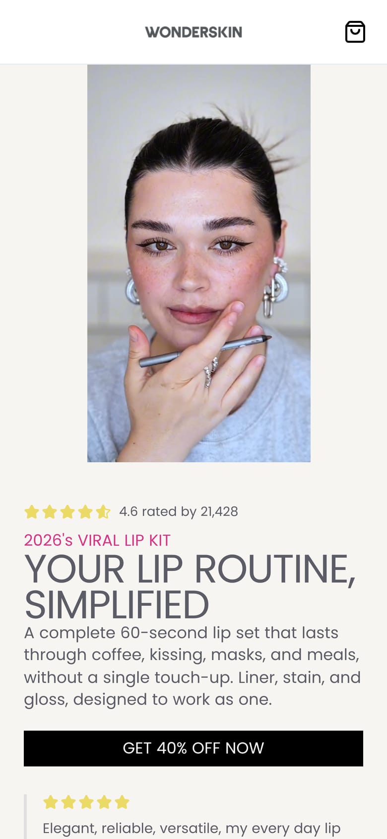 landing page capture